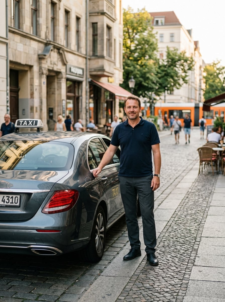 Ervaren taxichauffeur van Taxi Lux Lier